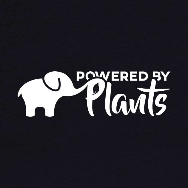 Vegan Elephant is Powered by Plants by Herbivore Nation - Vegan Gifts